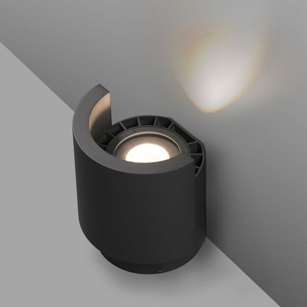 FARO BARCELONA Proiector LED de exterior Noboru, Negru, Metal, Modern