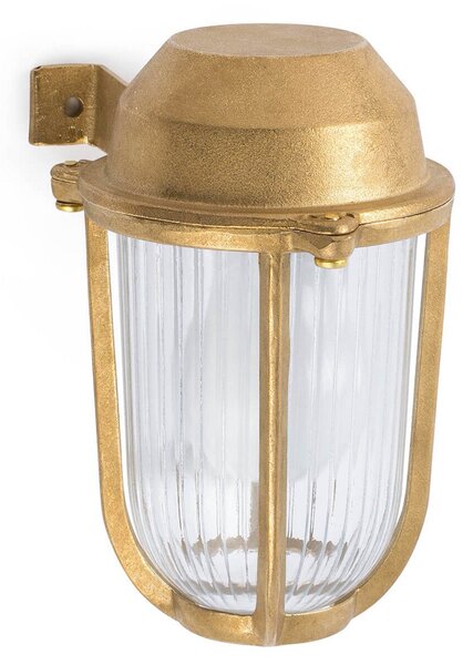 FARO BARCELONA Borda - aplică de exterior, alamă maritimă, Auriu / Alamă, Metal, Maritimă