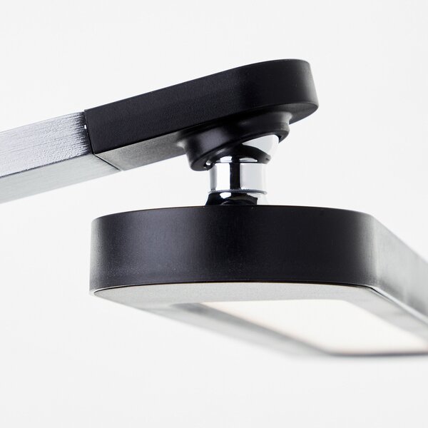Brilliant Officehero lampă de birou LED, negru CCT, reglabil, Negru, Studiu / Birou, Metal