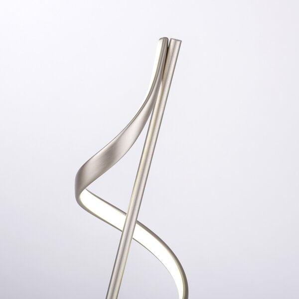 Q-Smart-Home Paul Neuhaus Q-Swing lampă de masă LED, oțel, reglabil, Metalic, Camera de zi / sufragerie, Metal, Modern