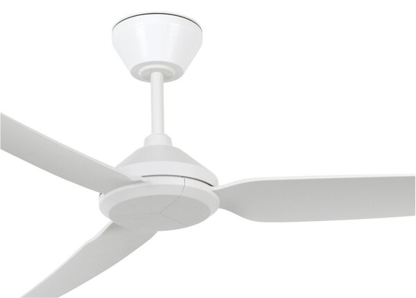 Beacon Lighting Ventilator de tavan Polis alb DC silențios Ø 137 cm IP55, Alb, Camera de zi / sufragerie, Plastic, Modern