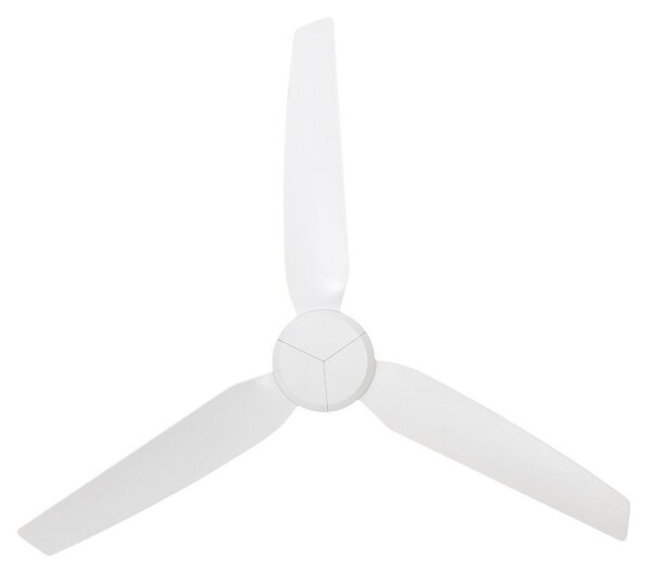 Beacon Lighting Ventilator de tavan Polis alb DC silențios Ø 137 cm IP55, Alb, Camera de zi / sufragerie, Plastic, Modern