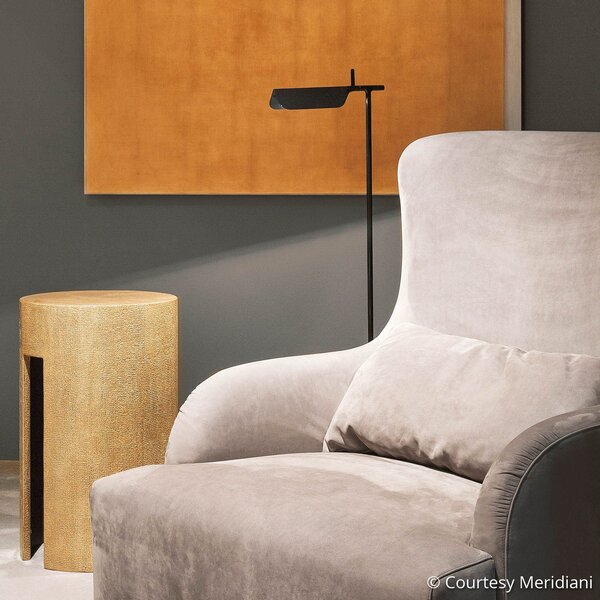Lampadar FLOS, TAB, Negru, Camera de zi, Metal, Design