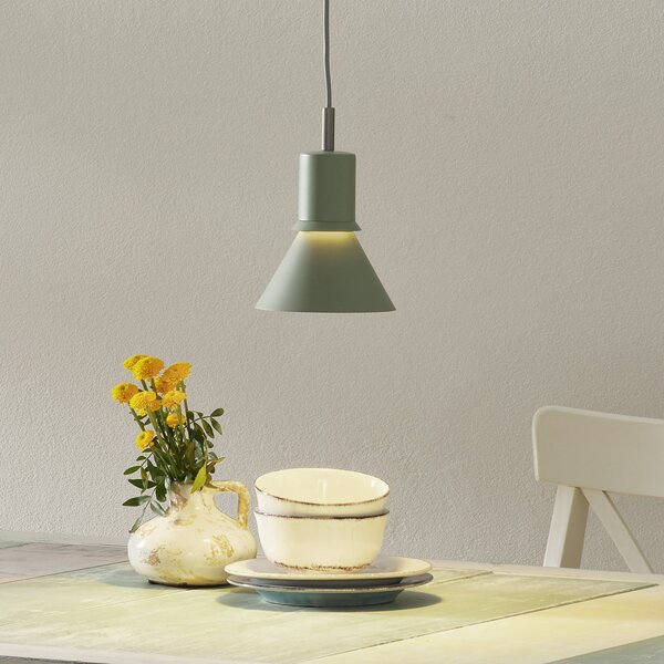 Anglepoise Lampă suspendată Type 80, verde pistachio, Verde, Camera de zi / sufragerie, Metal, Design