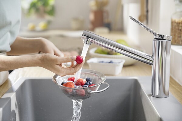 Hansgrohe Zesis M33 baterie bucătărie pe picior crom 74802000