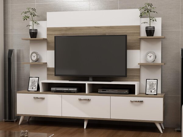 Mobilier living Ding (alb + nuc). 1102076
