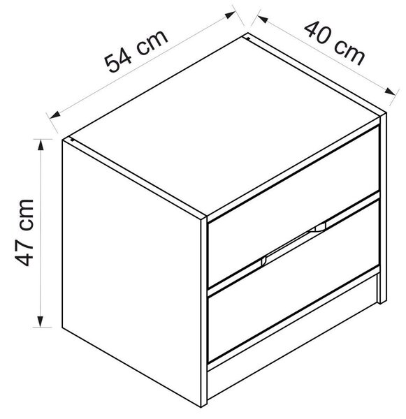 Noptieră Erich (Nuc + antracit) . 1102093