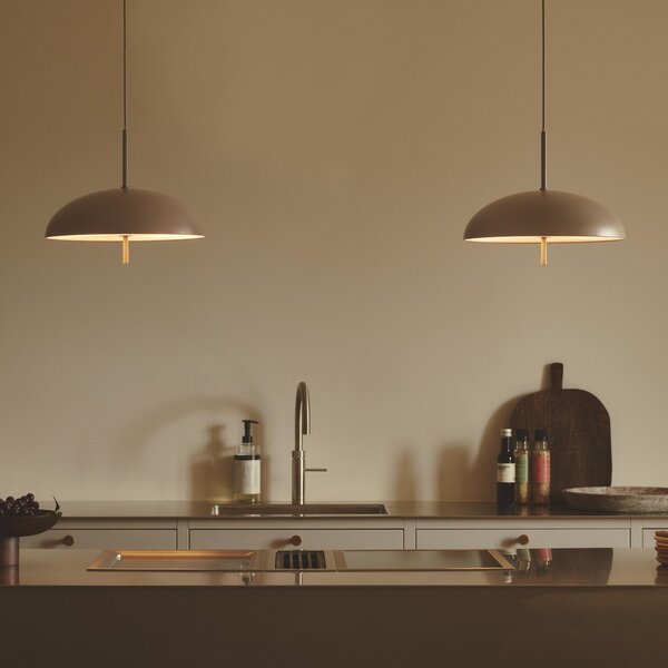 Lustră Pendul DFTP by Nordlux, Versale, reglabil, Maro / Rugină, Sala de mese, Metal, Scandinavă