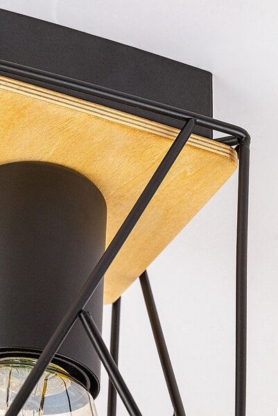 Rabalux Boire lampă de tavan 1x40 W negru 71021