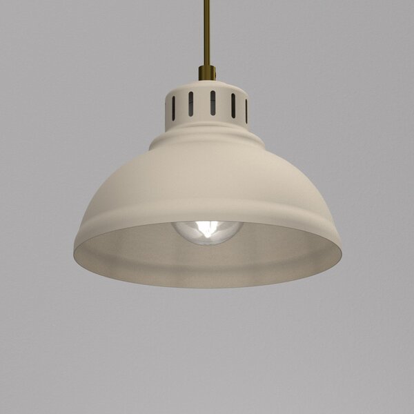 Luminex Suspensie Sven, 1 lumină, bej, oțel, reglabil, Bej, Camera de zi / sufragerie, Metal, Design industrial