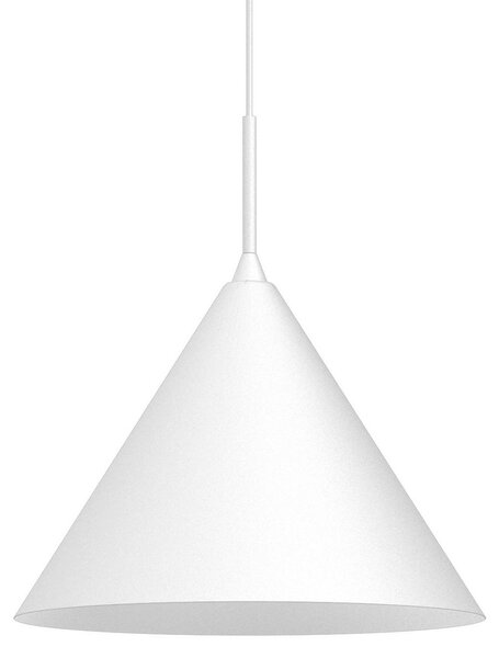 Eko-Light Lampă suspendată Capital, alb, 1 bec, Ø 32 cm, GX53, reglabil, Alb, Camera de zi / sufragerie, Metal, Modern