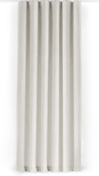 Draperie crem dimout (semi-opacă) din catifea 140x270 cm Velto – Filumi