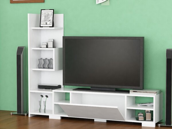 Mobilier living Perla set (Alb) . 1102463