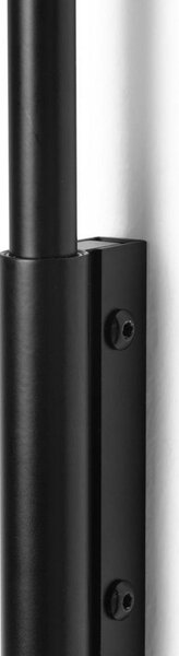 Lampă de perete ferm LIVING, Arum Swivel, Negru, Camera de zi, Metal, Design