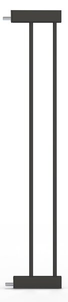 Poartă de Siguranță PRO 180° pentru Copii și Animale 76 x 111-117 cm, NEGRU