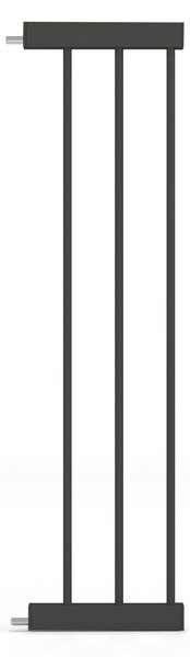 Poartă de Siguranță PRO 180° pentru Copii și Animale 76 x 111-117 cm, NEGRU