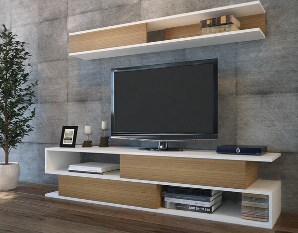 Mobilier living Simpsonic (teak + Alb) . 1102577