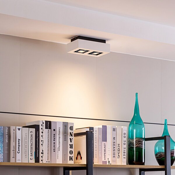 Plafoniere Arcchio, VINCE, reglabil, Alb, Zona coridorului, Aluminiu, Modern