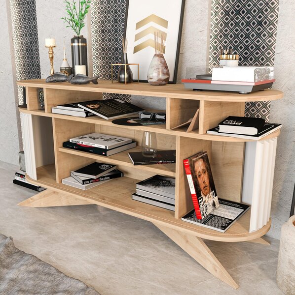 Dulap Stark (Stejar + Alb) . 1102589