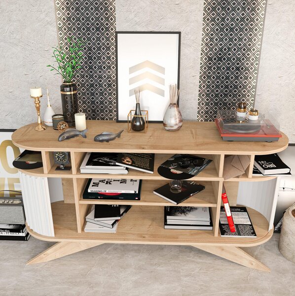 Dulap Stark (Stejar + Alb) . 1102589