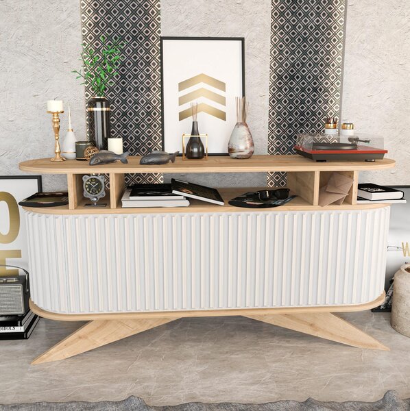 Dulap Stark (Stejar + Alb) . 1102589