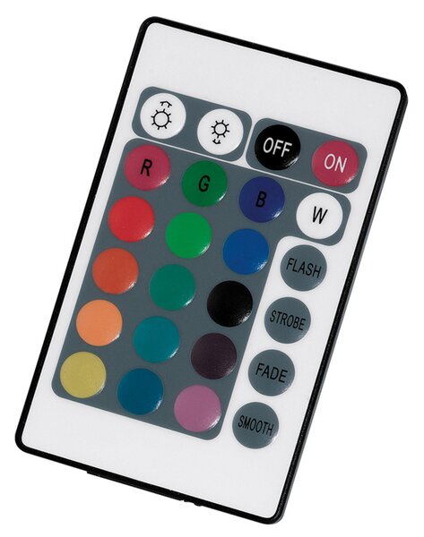 EGLO Cabo-C plafonieră pătrată LED RGBW, reglabil, Metalic, Camera de zi / sufragerie, Metal, Modern, Plafon unghiular direct