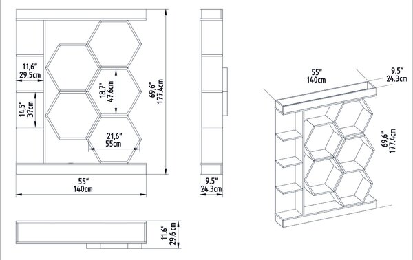 Raft Salix (Alb + Stejar) . 1102597