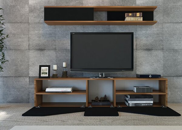 Mobilier living Tupac (nuc + negru). 1102602