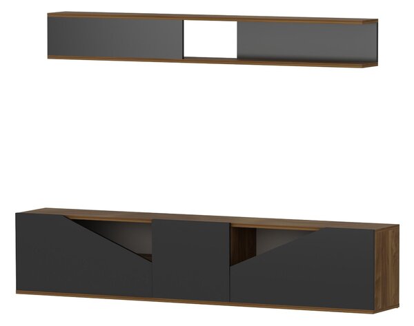 Mobilier living Tupac (nuc + negru). 1102602