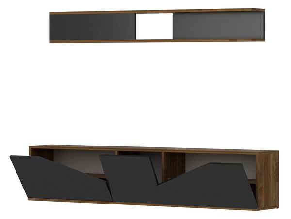Mobilier living Tupac (nuc + negru). 1102602