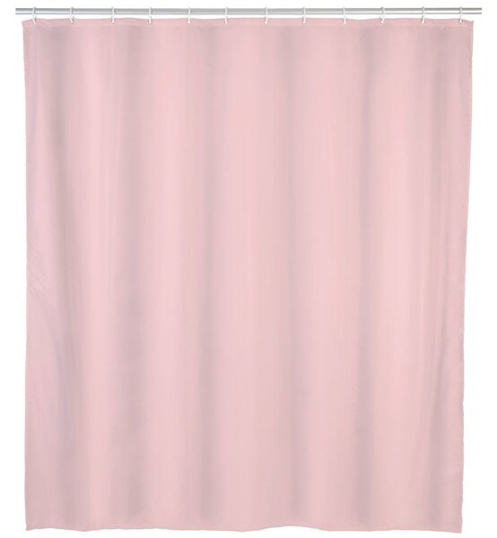 Perdă de duș roz, PEVA, 120x200 cm, Allstar