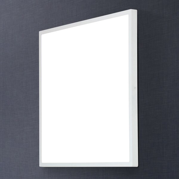 ORION Aplică de perete LED Lero unghiulară 60 x cm, Alb, Camera de zi / sufragerie, Metal, Modern