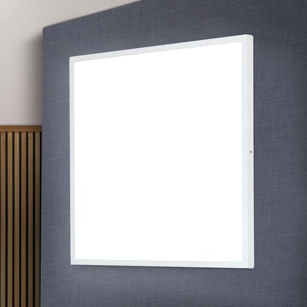 ORION Aplică de perete LED Lero unghiulară 60 x cm, Alb, Camera de zi / sufragerie, Metal, Modern