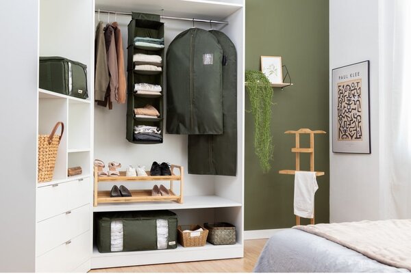 Cutie de depozitare pentru haine din material textil cu vacuum 65x45x27 cm Ecologik – Compactor