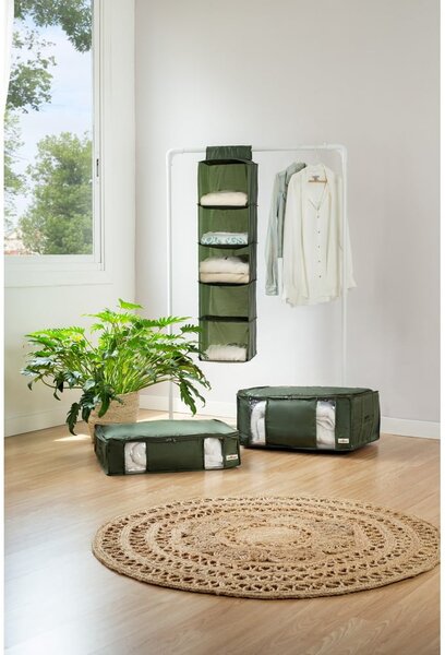 Cutie de depozitare pentru haine din material textil cu vacuum 65x45x27 cm Ecologik – Compactor