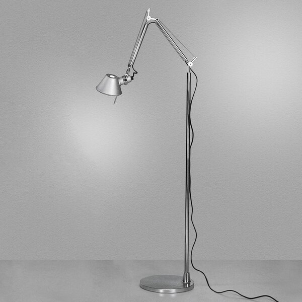 Artemide Tolomeo Micro lampadar LED 3.000K, reglabil, Metalic, Camera de zi / sufragerie, Metal, Design