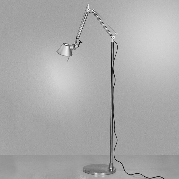 Artemide Tolomeo Micro - lampadar purist, Metalic, Camera de zi / sufragerie, Metal, Design