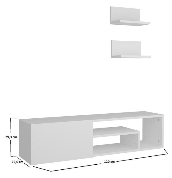 Mobilier living Zamial (alb). 1102665