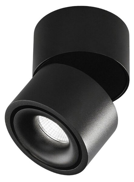 Egger Licht EGG DLS LED spot de plafon Clippo S, negru, reglabil, Negru, Studiu / Birou, Metal, Modern