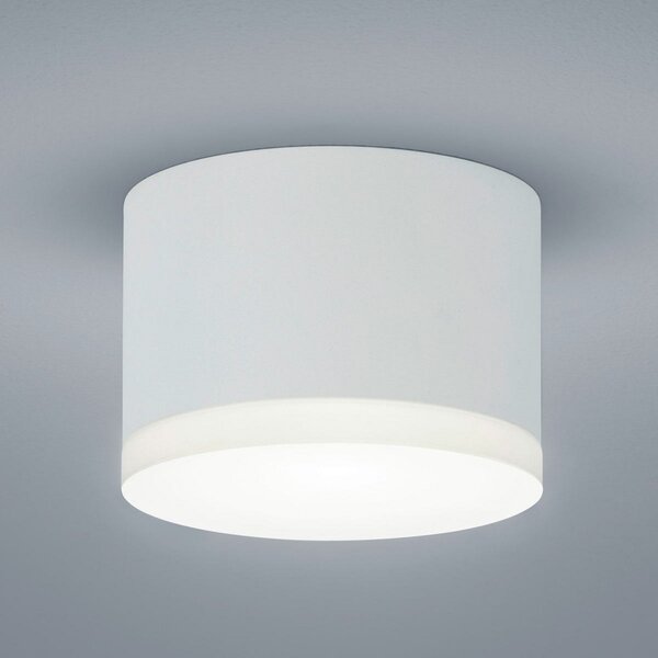 Helestra Pala - Downlight LED aplicat, alb, reglabil, Alb, Camera de zi / sufragerie, Metal, Modern