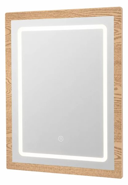 Oglinda LED pentru masuta de machiaj CRYSTAL - OAK