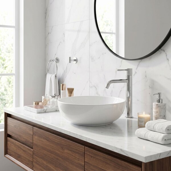 Baterie pentru lavoar Rea Venti Chrome