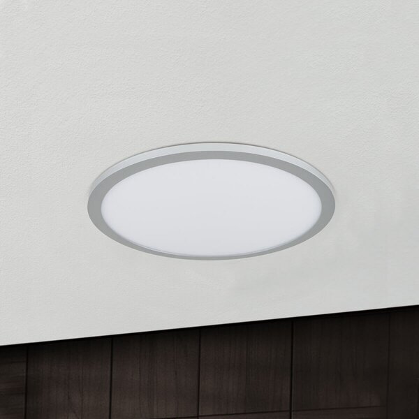 ORION Plafonieră LED Aria culoare titan, dimabilă - 40cm, reglabil, Gri, Camera de zi / sufragerie, Metal, Modern