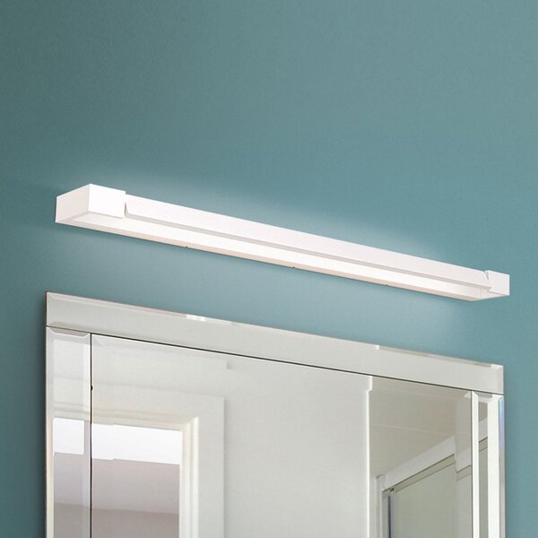 ORION Lampă LED oglindă Marilyn, alb, pivotantă 90 cm, Alb, Baie, Metal, Modern