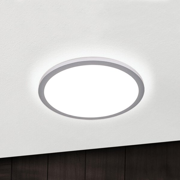 ORION Plafonieră LED Aria culoare titan, dimabilă - 40cm, reglabil, Gri, Camera de zi / sufragerie, Metal, Modern