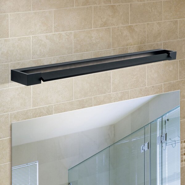ORION LED oglindă cu lumină Marilyn în negru, lățime 90cm, Negru, Baie, Metal, Modern