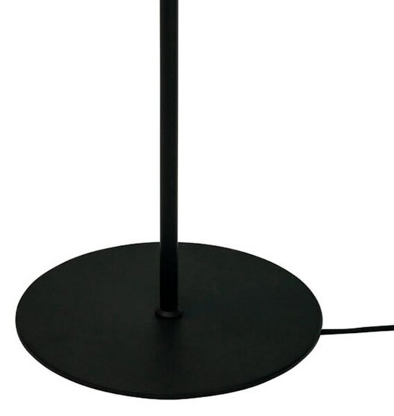 Lampadar Dyberg Larsen, Oslo, Negru, Camera de zi, Metal, Scandinavă