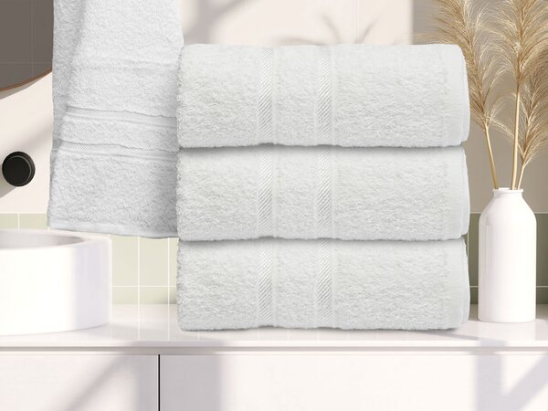 Prosop de maini din bumbac Culoare Alb, DONNA 50X80 cm