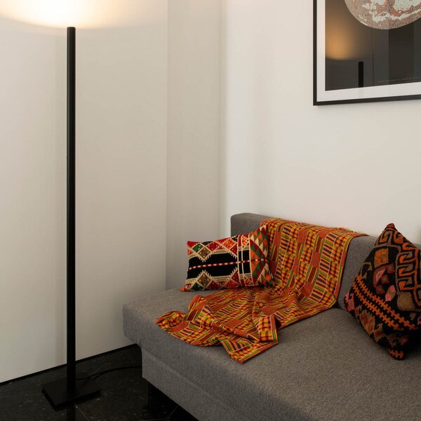 Lampadar Artemide, Ilio Mini, reglabil, Negru, Camera de zi, Metal, Design