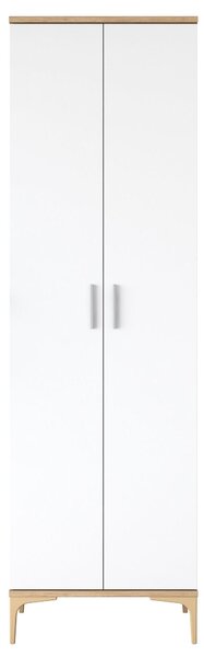 Dulap cu rafturi Jenaretta 2 (Nuc + alb). 1106728